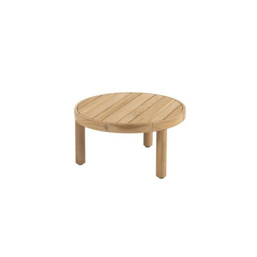 Finn coffee table natural teak round 60 X 32 cm Teak