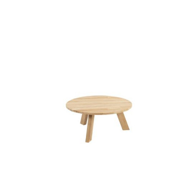 Cosmic coffee table round 78 X 35 cm complete teak  Teak/Teak