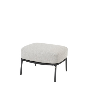 Calpi footstool anthracite with cushion Anthracite