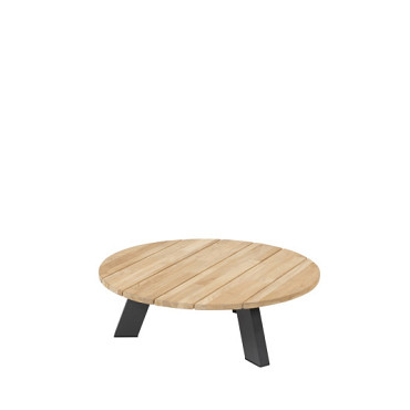 Cosmic coffee table round teak 78 X 25 cm Teak