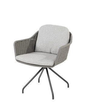 Focus dining chair silvergrey with 2 cushions Silver Grey OP=OP