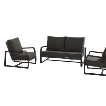 NEW 2 x Mauritius Living chair + 1 x 2,5 seater bench  Anthracite