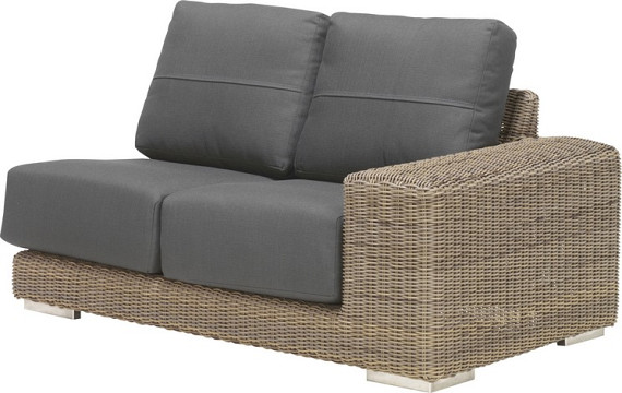 Kingston modular 2 seater left with 4 cushions Pure