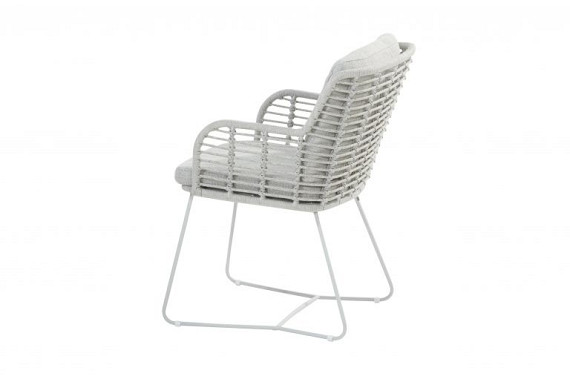 Fabrice dining chair Frozen/Frost Grey with 2 cushions Frozen afbeelding 3