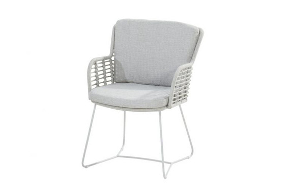 Fabrice dining chair Frozen/Frost Grey with 2 cushions Frozen afbeelding 4