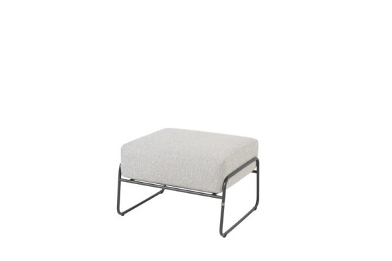 Balade footstool anthracite with cushion Anthracite afbeelding 2