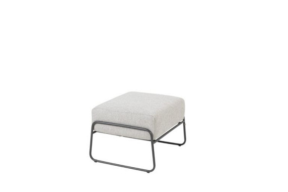 Balade footstool anthracite with cushion Anthracite afbeelding 3