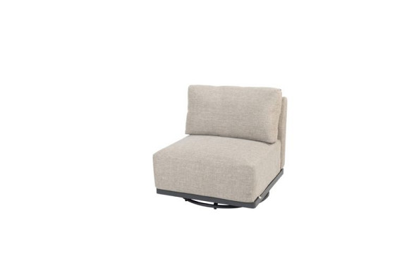 Furore swivel chair envelop anthracite with 3 cushions Anthracite afbeelding 2