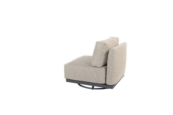 Furore swivel chair envelop anthracite with 3 cushions Anthracite afbeelding 3
