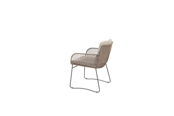 Aprilla dining chair pure with 2 cushions Pure afbeelding 2