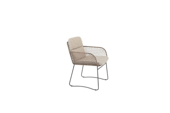 Aprilla dining chair pure with 2 cushions Pure afbeelding 4