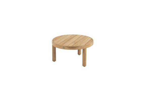 Finn coffee table natural teak round 60 X 32 cm Teak