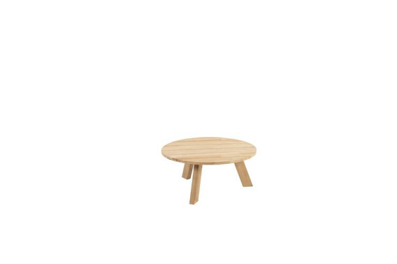 Cosmic coffee table round 78 X 35 cm complete teak  Teak/Teak