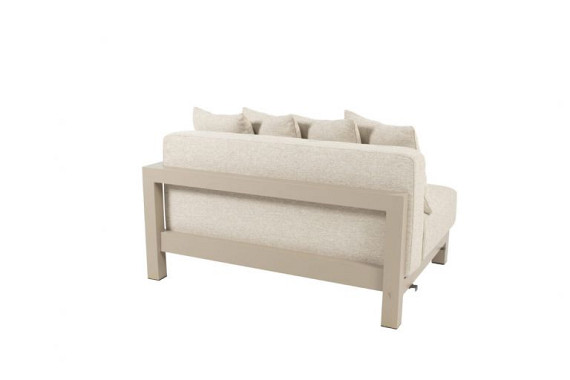 Raffinato living bench 1.5 seater left latte with 6 cushions Latte afbeelding 4