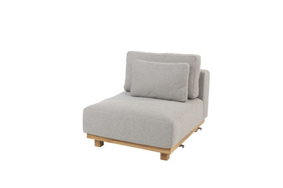 Paradiso upholstery center teak with 3 cushions Teak afbeelding 3