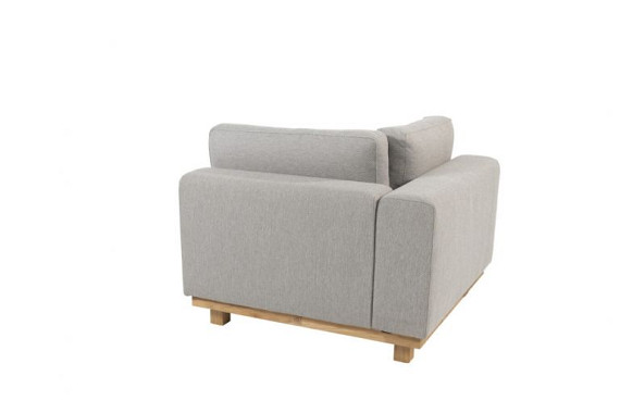 Paradiso upholstery corner teak with 4 cushions Teak afbeelding 4