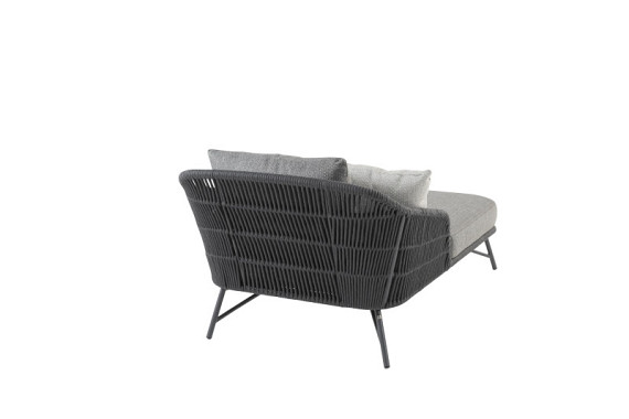 Marbella daybed single with 3 cushions Anthracite afbeelding 2