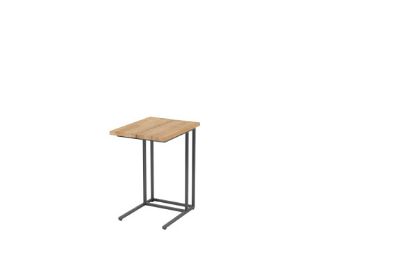 Solido support table 42 x 35 x 50 cm. Anthracie
