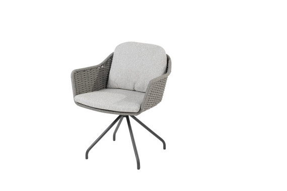 Focus dining chair silvergrey with 2 cushions Silver Grey OP=OP