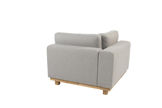 Paradiso upholstery corner teak with 4 cushions Teak