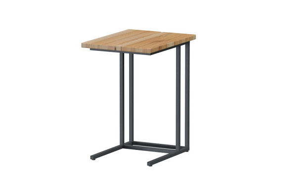 Solido support table 42 x 35 x 50 cm. Anthracie afbeelding 2