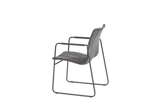 Palma stacking chair Anthracite Anthracite afbeelding 2