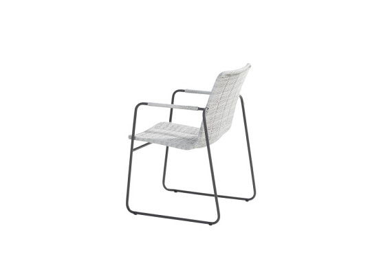 Palma stacking chair Anthracite with Light Grey Light Grey afbeelding 2